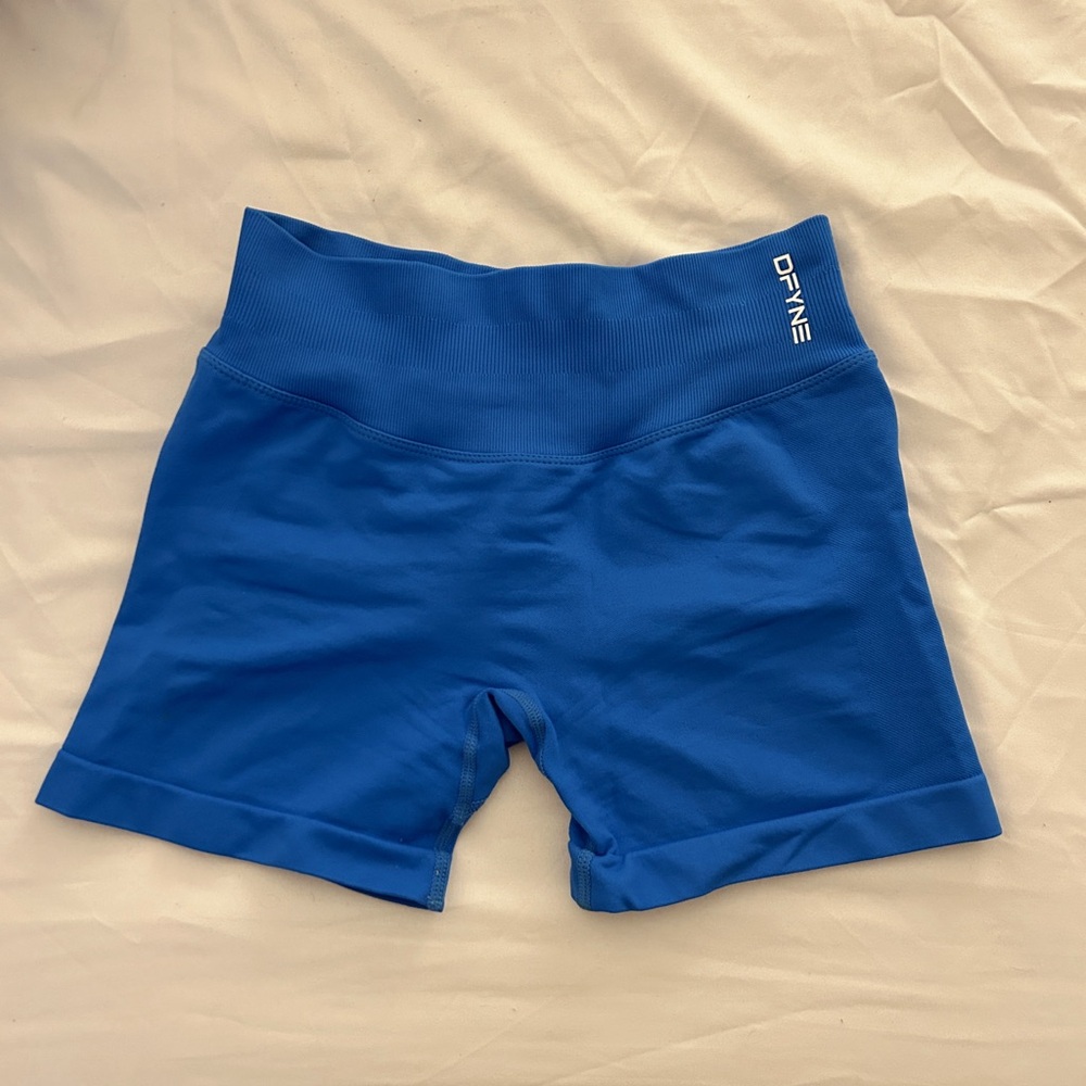 DFYNE Electric Blue Impact Shorts